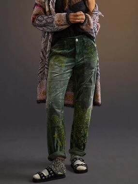 Pilcro The Wanderer Velvet Pants